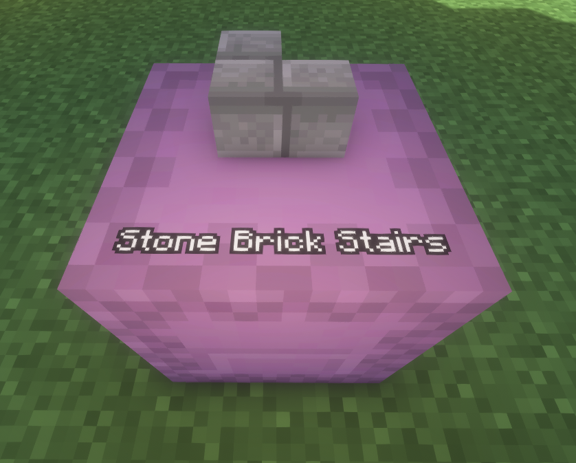 Shulker lid with custom label